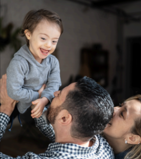 Family with a child