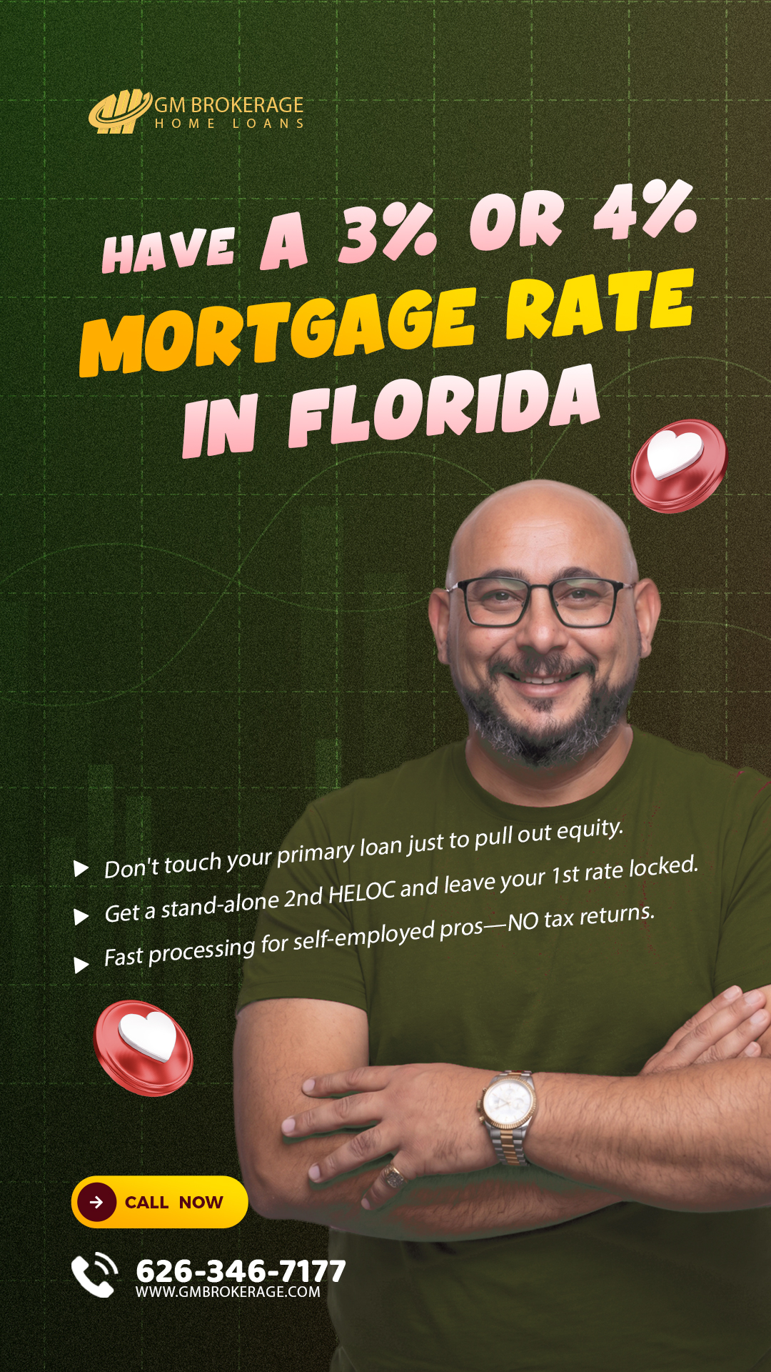 Stand-alone 2nd HELOC in Florida guide by GM Brokerage featuring George Missiha